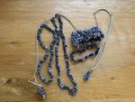 Bundle Of Sodalite Gemstone Jewellery - Chip Necklaces, Pendants And Bracelets