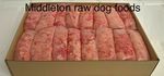 Dog Food Frozen DUCK Mince 28 x 500g Chub's 14kg box. BARF RAW DIET delivered