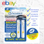Alcohol test NF Breathalysers For France Disposable Breath Tester Kit Certified