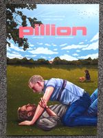 PILLION rare promo poster (Alexander Skarsgard, Harry Melling, 2025 movie)