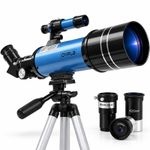 NEW! Pro Astronomical 400-70 Portable Refractor Telescope with Adjustable Tripod