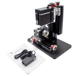 High Power Metal Indexing Drilling Milling Machine DIY 6 Axis Mill 12000rpm 60W