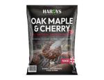 Premium Wood Smoker Pellets Oak Cherry Maple for BBQ, Pizza Oven, Ninja Woodfire