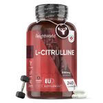 L-Citrulline - 240 Capsules - 3000mg - Fitness & Sports - Performance training