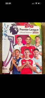 Topps Premier League 2026 Sticker Album - 100% Complete Inc Inserts MINT