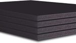 A0 Black Foamboard – 5mm Thick x 10 Sheets (841mm x 118mm) – Lightweight Mountin