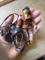 Vintage Julip Girl Rider 1960s with leather Saddle and Bridle pony Size