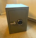 Securikey Mini Vault Gold FR Electronic Fire Safe Grey S2 Medium Metal