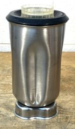 WARING Pro Blender Commercial Bar Cup 32oz Stainless Steel Pitcher Carafe CAC35