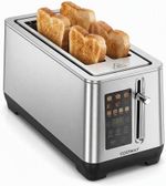 4 Slice Toaster with 6 Browning Levels, Extra Wide Long Slots,1600W