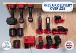 Milwaukee M12 M18 Battery & Tool Storage Holder Mount Wall Van Garage Organiser