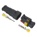 1x Sealey Superseal Male & Female Connector 2 Way 1pr - SSC2MF