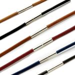 Mens/Ladies 3mm Genuine Greek Leather Necklace With Sterling Silver Twist Clasp