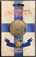 BN & SEALED,DISNEY MEDALLION COLLECTION,WDW 30th ANNIVERSARY COMMEMORATIVE COIN.