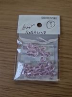 Swarovski Crystal Beads MIX Pack of 4 Light Rose and A Rosaline Crystal Beads