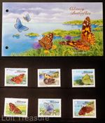 Alderney Stamps: "Alderney - Butterflies" Presentation Pack 2008