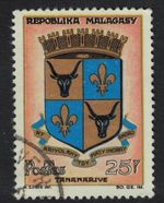 Malagasy Rep. Tananarive Town Arms 25f 1963 Canc SG#76 MI#515 Sc#352