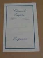 Max Miller 1947 Chiswick Empire Programme (Sirdani)