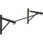 GYM MASTER Wall Mounted Pull Up Bar Chin Exercise Fitness Workout Home