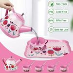Children Educational pretend Kitchen Girl gift kid Learning Breakfast toy 3 year