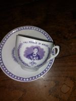 Antique 1863 Wedding Cup And Saucer Prince Of Wales ( Edward) And Alexandra