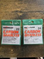 DRENNAN CARBON BARBLESS MATCH HOOKS