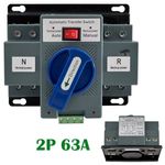 230V 2P 63A Dual Power Generator Changeover Switch Automatic Transfer Switch