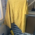 Large Quality Coloured Suede Hide 1.2 m ×1.2 m YELLOW (craft/ upholstery)