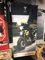 Yamaha MT03 Genuine Yamaha Main Dealer Showroom Fabric Banner Big