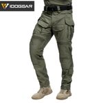 IDOGEAR Tactical G5 Pants Water Resistant Multi-pocket Heavy Duty Trousers Camo
