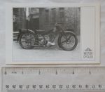 1991 postcard Cotton Motor Cycle c.1920s