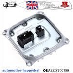 A2129005424 A2228700789 For Mercedes W222 W212 Headlight Ballast LED Module UK