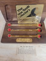 Mac Tools Collectors Club 24K Gold Plated Wrench Set Limited Edition SCL1986