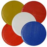 Round Flat Multi Colour Training Marker  FREE P&P