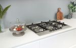 Solid White Terrazzo Effect Compact Laminate Worktop, 12mm Thin Kitchen Worktops
