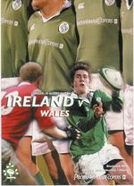 IRELAND v WALES SCHOOLS SENIOR UNDER 19 2006 RUGBY PROGRAMME