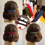 2X Fashion Women Girl Long Hair Clip Barrette Hairpin Clips Ponytail Hair