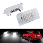 2pcs Fit Mercedes Benz B-Class W246 W242 Canbus LED License Number Plate Light