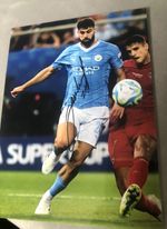 V RARE Football Josko Gvardiol Man City, Nice Hand Signed Photo Full COA Auto GC