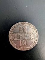 1745 LIMA Half Crown – George II – Sterling Silver – VF Condition – Historic