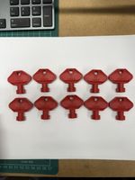 10x Eldon Panel Key Double Bit Cabinet Key