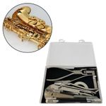 19 Pieces Saxophone Repair Tool Set Sax Repair Kit Saxophone Key Adjustment