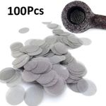 Tobacco Smoking Pipe Metal Filter Screen Steel Mesh Ball Pipe Screen Filters Acc
