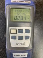 Handheld Fiber Optic Power Meter Tester Optical Light Source FC/SC