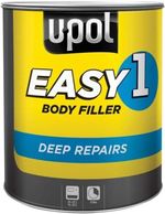 Upol Easy 1 One Super Easy Sanding Lightweight Body Filler 3 Liter Tin Grey