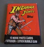 1 x Vintage Indiana Jones & Temple of Doom Topps 1984 SEALED Gum Card Wax Pack