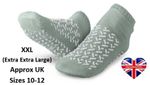 MEDLINE DOUBLE TREAD SLIPPERS NON SLIP ANTI SKID RESISTANT SOCK MOBILITY AID XXL