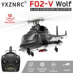 YUXIANG F02-V Airwolf RC Helicopte 3D 6CH 6-Axis Gyro Remote Control Aircraft