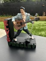 Elvis Presley Action Figure With Removable Microphone Blue Jacket McFarlane Toys