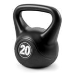 6-20kg Vinyl Kettlebell Strength Weight Fitness Home Gym Workouts Kettlebells